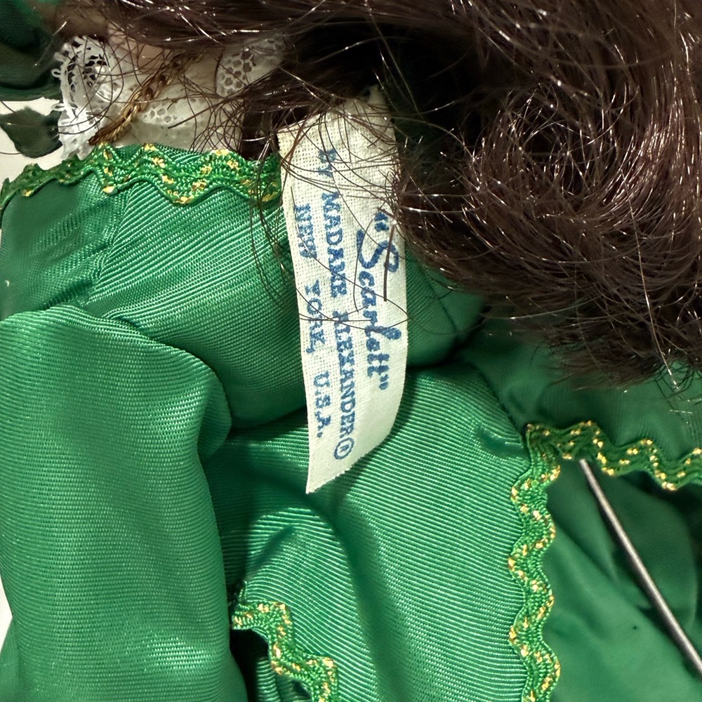 Madame Alexander Scarlett & Rhett dolls Gone with the Wind w/ Boxes! FLAW - Picture 14 of 14